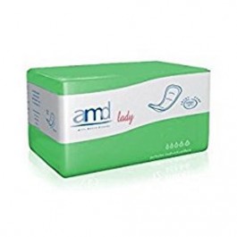 LADY Small Shaped Pads for Women - Super - Green