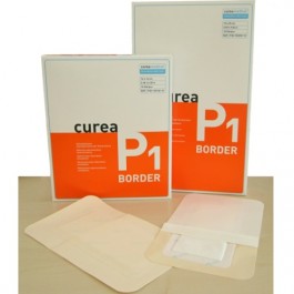 Curea P1 Border - Self-adhesive wound dressing for moderate to highly exudating wounds