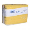 LADY Small Shaped Pads for Women - Extra - Yellow